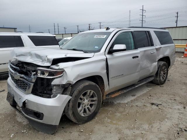 1GNSKJKC2FR156505 - 2015 CHEVROLET SUBURBAN K1500 LT SILVER photo 1