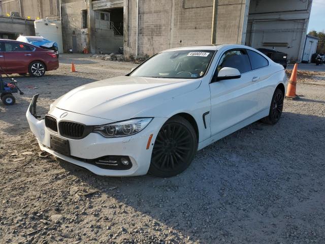 WBA3N5C56EF717300 - 2014 BMW 428 XI WHITE photo 1