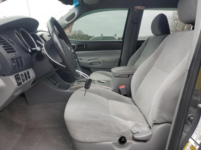 5TEJU4GN3AZ719567 - 2010 TOYOTA TACOMA DOUBLE CAB PRERUNNER CHARCOAL photo 7