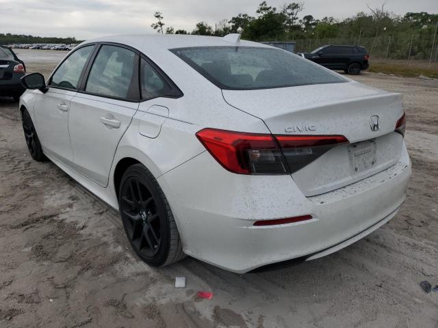 2HGFE2F58NH500938 - 2022 HONDA CIVIC SPORT 白色 照片 2