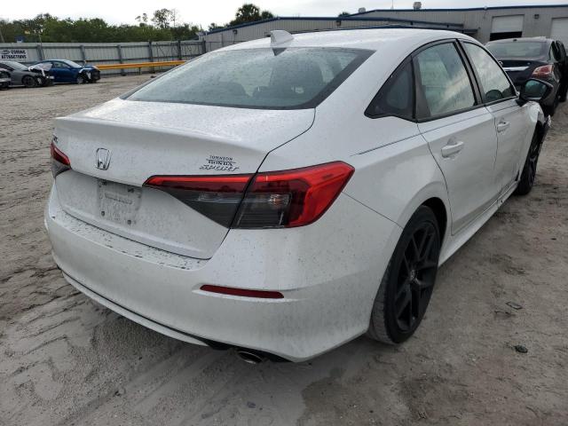 2HGFE2F58NH500938 - 2022 HONDA CIVIC SPORT 白色 照片 3