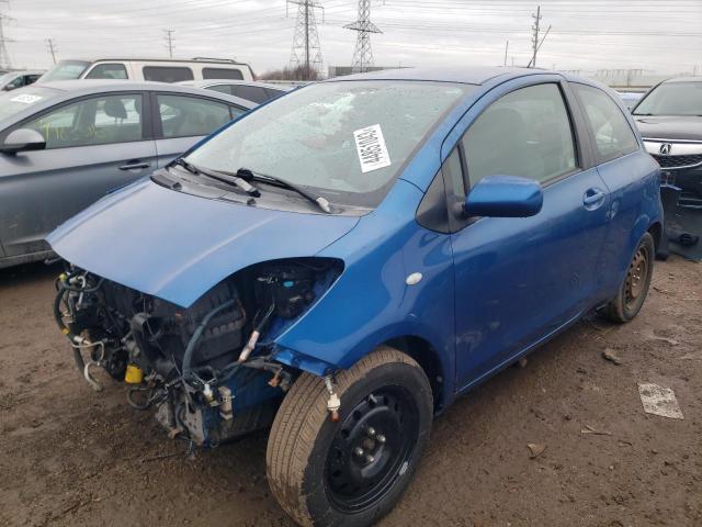 JTDJT923085145416 - 2008 TOYOTA YARIS BLUE photo 1