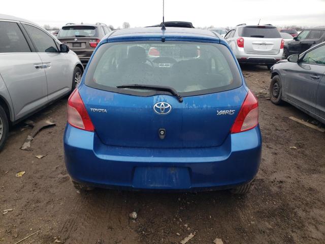 JTDJT923085145416 - 2008 TOYOTA YARIS BLUE photo 6