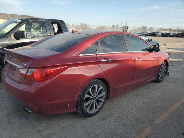 5NPEC4AB0EH857398 - 2014 HYUNDAI SONATA SE RED photo 3