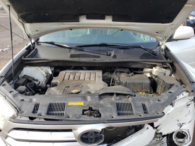 5TDBK3EH1CS100984 - 2012 TOYOTA HIGHLANDER BASE Ақ фото 12