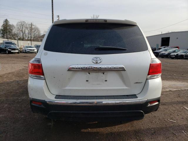 5TDBK3EH1CS100984 - 2012 TOYOTA HIGHLANDER BASE Ақ фото 6