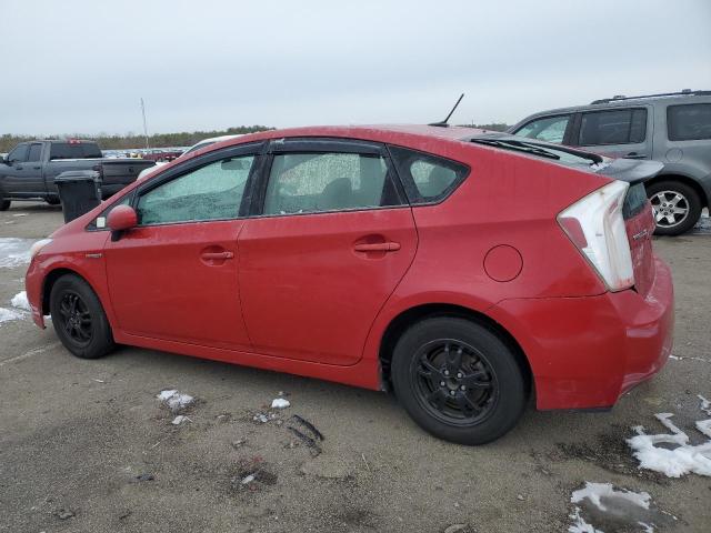 JTDKN3DU3C5380886 - 2012 TOYOTA PRIUS Կարմիր լուսանկար 2