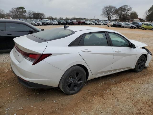 5NPLS4AG9MH023179 - 2021 HYUNDAI ELANTRA SEL WHITE photo 3