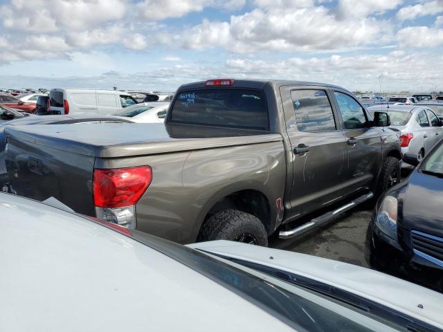 5TFEV54108X037947 - 2008 TOYOTA TUNDRA CREWMAX BROWN photo 3