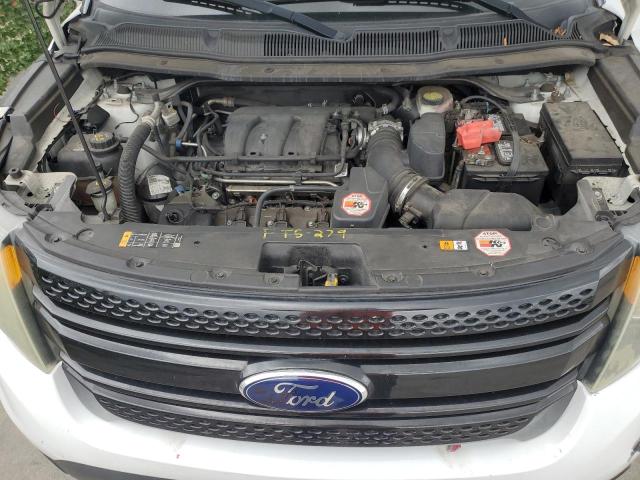 1FM5K8AR7FGA66181 - 2015 FORD EXPLORER POLICE INTERCEPTOR WHITE photo 11