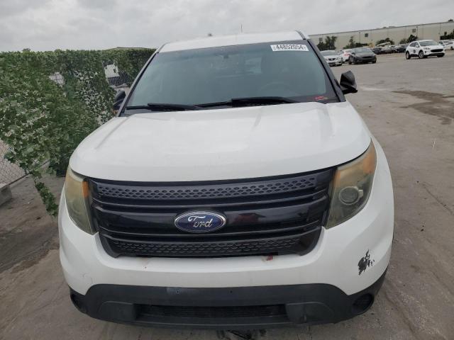 1FM5K8AR7FGA66181 - 2015 FORD EXPLORER POLICE INTERCEPTOR WHITE photo 5