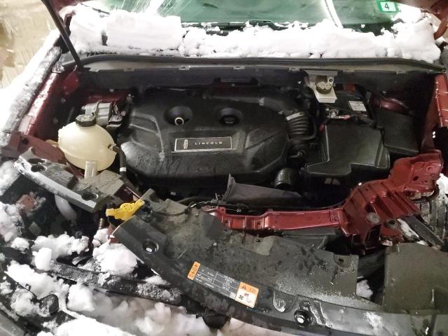 5LMCJ3D97JUL17653 - 2018 LINCOLN MKC RESERVE MAROON photo 11
