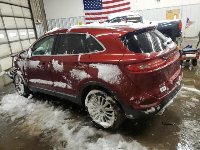 5LMCJ3D97JUL17653 - 2018 LINCOLN MKC RESERVE MAROON photo 2