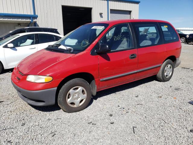 2B4FP25B5YR811433 - 2000 DODGE CARAVAN RED photo 1