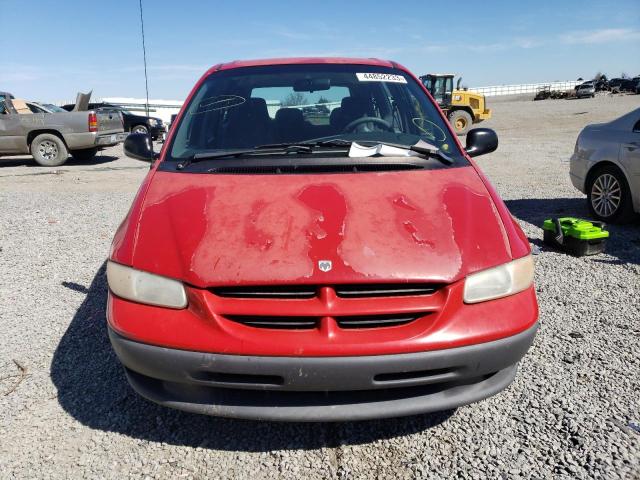 2B4FP25B5YR811433 - 2000 DODGE CARAVAN RED photo 5