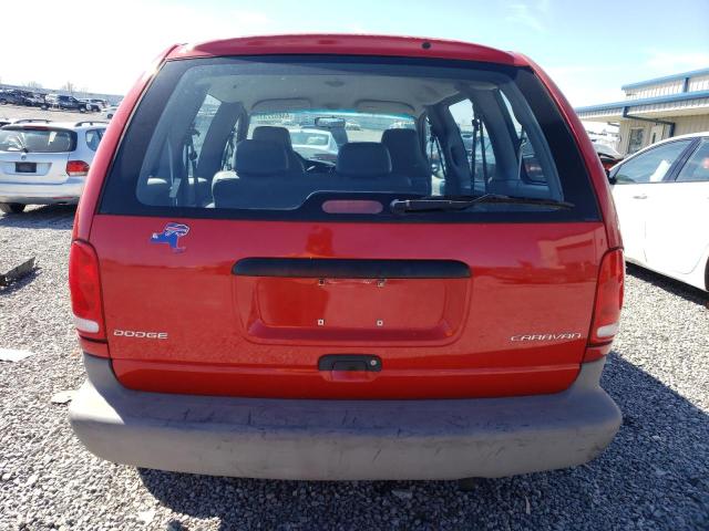 2B4FP25B5YR811433 - 2000 DODGE CARAVAN RED photo 6