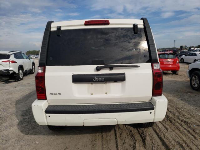 1J8HG48KX6C233900 - 2006 JEEP COMMANDER WHITE photo 6