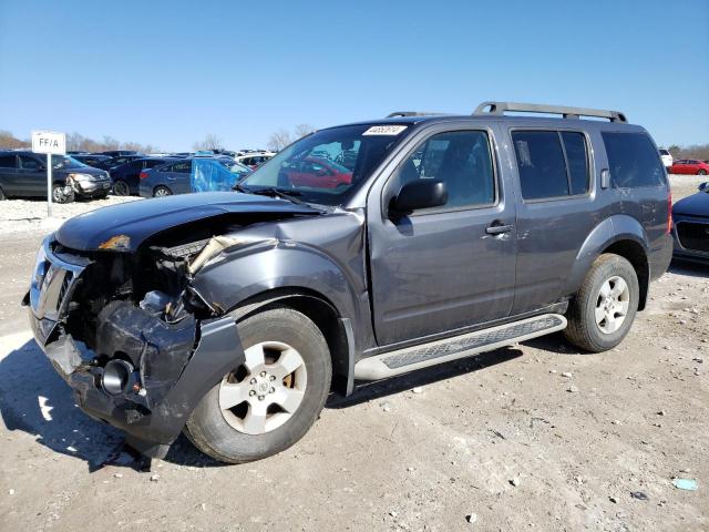 5N1AR1NBXAC622417 - 2010 NISSAN PATHFINDER S GRAY photo 1