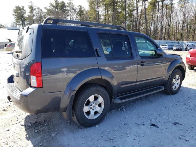 5N1AR1NBXAC622417 - 2010 NISSAN PATHFINDER S GRAY photo 3