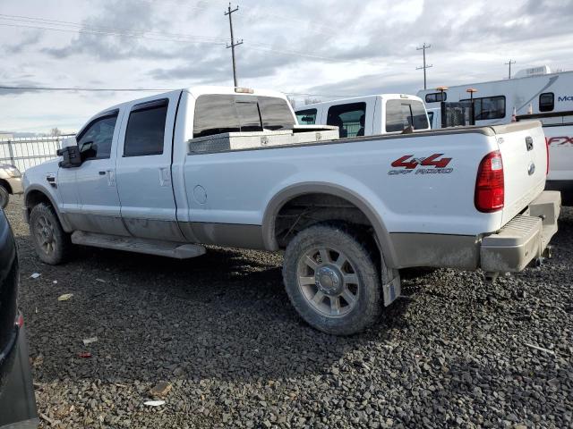 1FTWW31R29EB24455 - 2009 FORD F350 SUPER DUTY WHITE photo 2