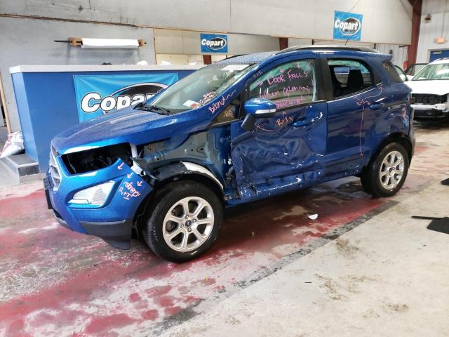 MAJ6S3GL8KC283728 - 2019 FORD ECOSPORT SE BLUE photo 1