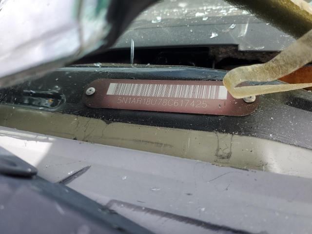 5N1AR18U78C617425 - 2008 NISSAN PATHFINDER S 黑色 照片 14