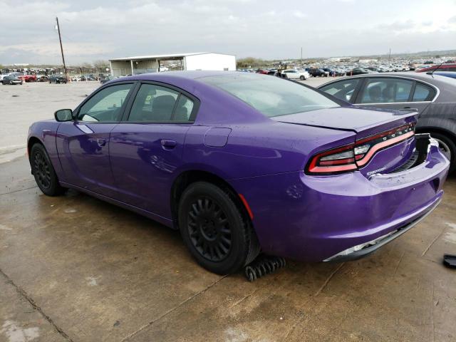 2C3CDXKT8HH533811 - 2017 DODGE CHARGER POLICE PURPLE photo 2