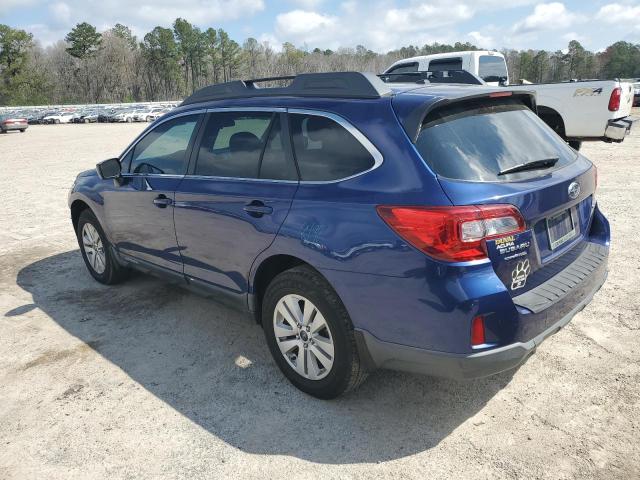 4S4BSBCC3F3229196 - 2015 SUBARU OUTBACK 2.5I PREMIUM BLUE photo 2