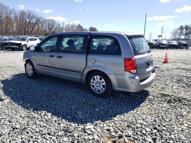 2C4RDGBG1FR516719 - 2015 DODGE GRAND CARA SE GRAY photo 2