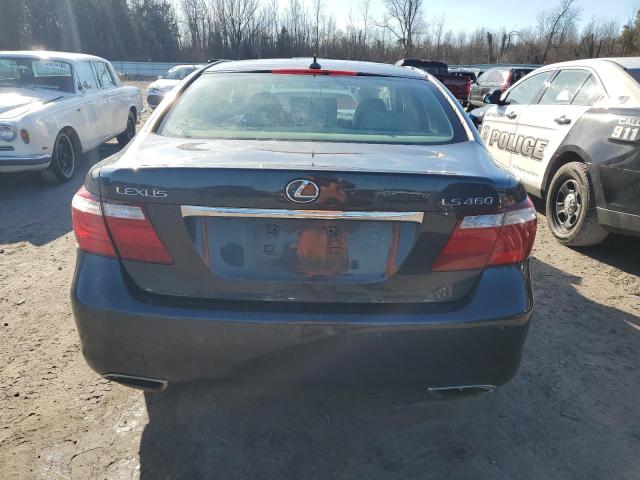 JTHBL46F275040644 - 2007 LEXUS LS 460 BLACK photo 6