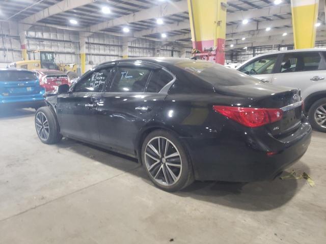 JN1AV7AR3EM703249 - 2014 INFINITI Q50 HYBRID PREMIUM BLACK photo 2