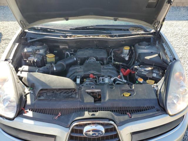 4S4WX85D874410379 - 2007 SUBARU B9 TRIBECA 3.0 H6 SILVER photo 12