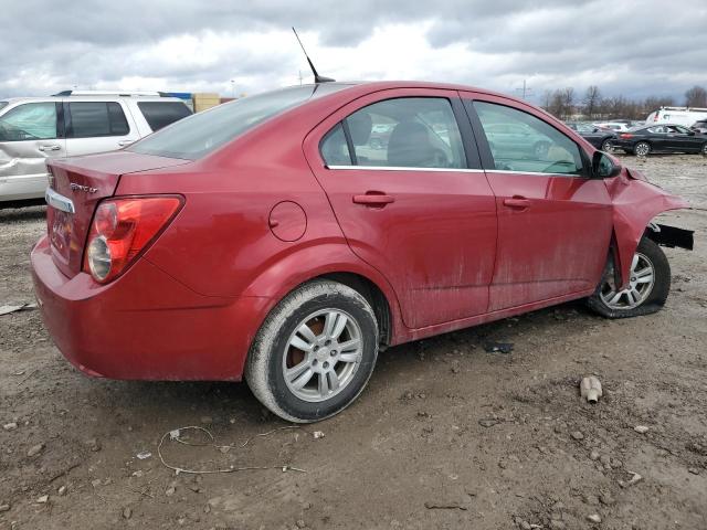 1G1JC5SH7E4224810 - 2014 CHEVROLET SONIC LT RED photo 3