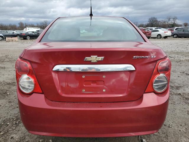 1G1JC5SH7E4224810 - 2014 CHEVROLET SONIC LT RED photo 6