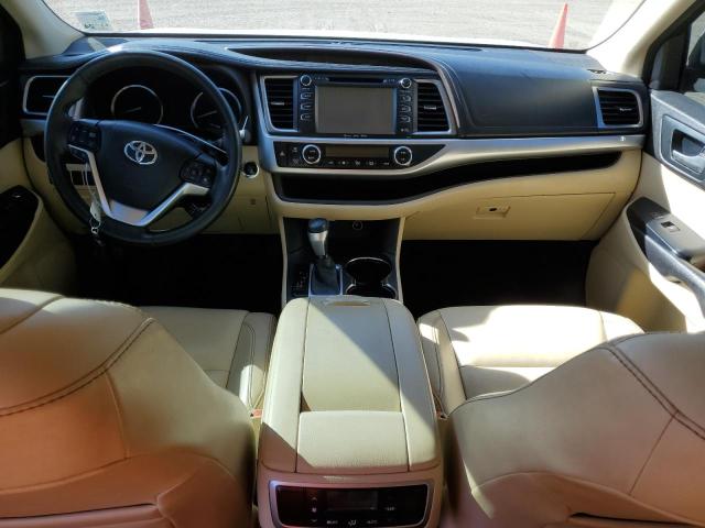 5TDKKRFH5GS158491 - 2016 TOYOTA HIGHLANDER XLE WHITE photo 8