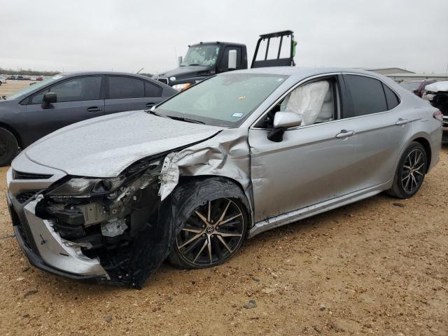 4T1T11AK9PU112763 - 2023 TOYOTA CAMRY SE NIGHT SHADE SILVER photo 1