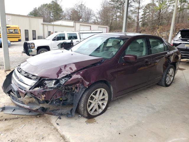 3FAHP0CG6CR400680 - 2012 FORD FUSION SEL BURGUNDY photo 1