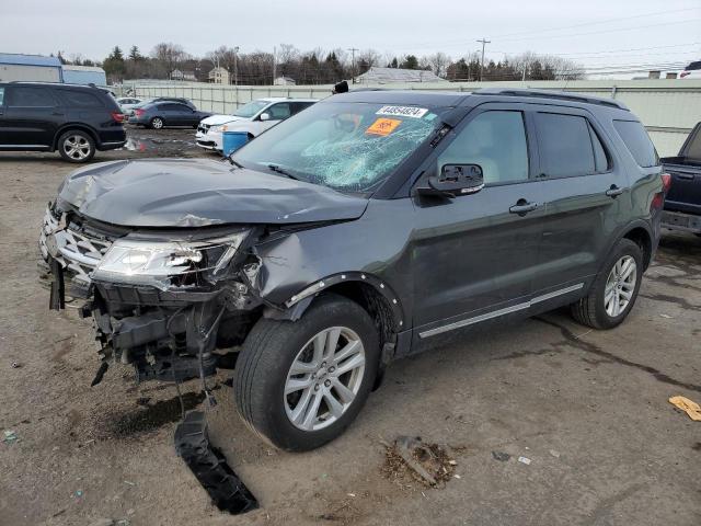 1FM5K8D85JGA61539 - 2018 FORD EXPLORER XLT CHARCOAL photo 1