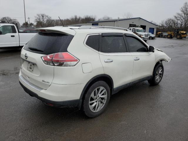 5N1AT2MV2FC800539 - 2015 NISSAN ROGUE S WHITE photo 3