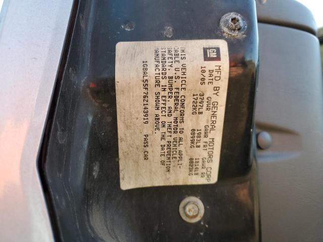 1G8AL55F76Z143919 - 2006 SATURN ION LEVEL 3 SILVER photo 13
