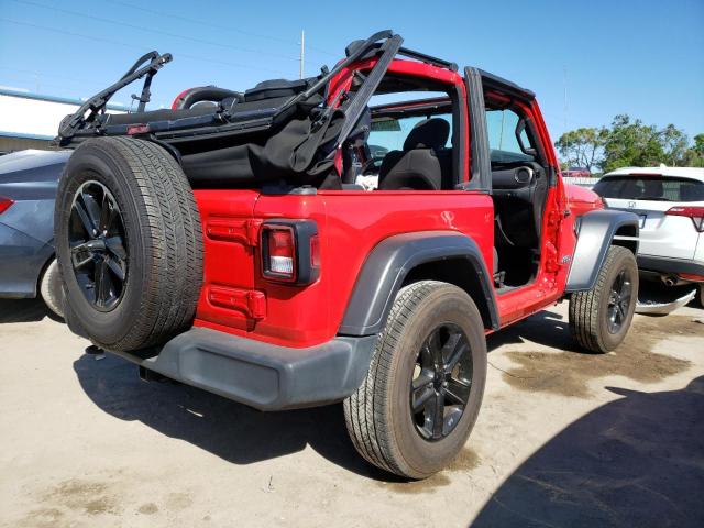 1C4GJXAG4JW276132 - 2018 JEEP WRANGLER SPORT RED photo 3