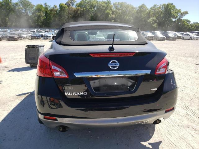 JN8AZ1FY5BW000724 - 2011 NISSAN MURANO CROSSCABRIOLET BLACK photo 6