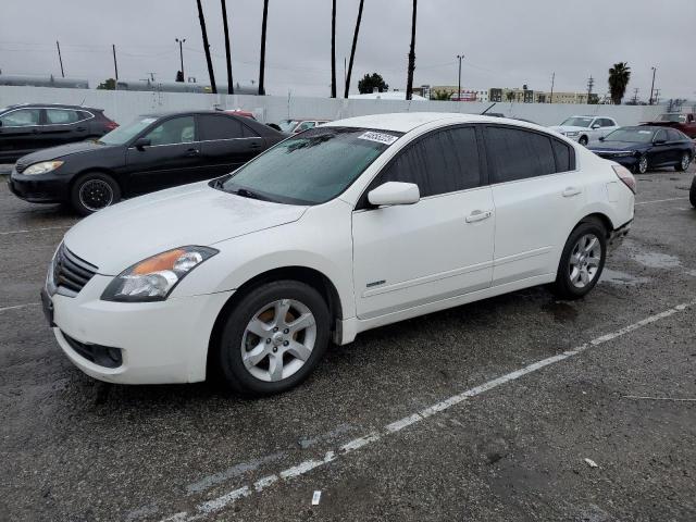 1N4CL21E99C160177 - 2009 NISSAN ALTIMA HYBRID WHITE photo 1