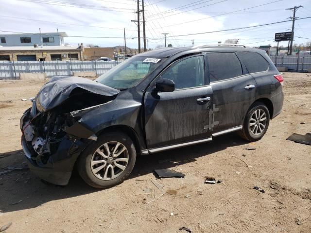 5N1AR2MM5DC634407 - 2013 NISSAN PATHFINDER S 黑色 照片 1