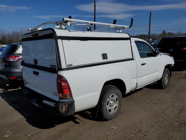 5TFNX4CN6EX038699 - 2014 TOYOTA TACOMA WHITE photo 3