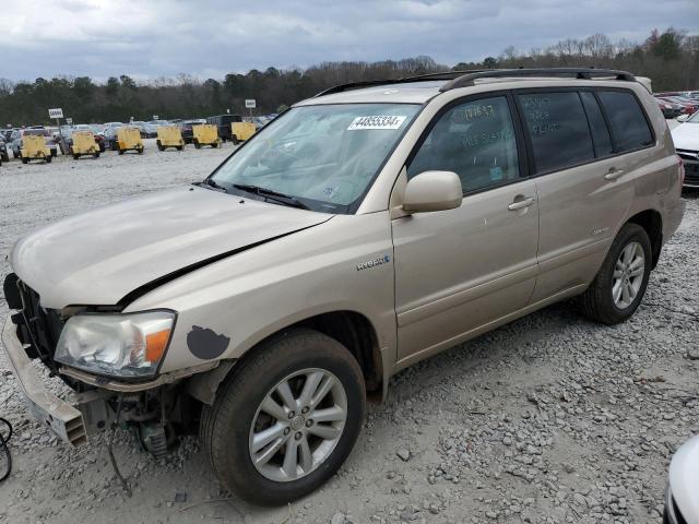 JTEEW21AX70049154 - 2007 TOYOTA HIGHLANDER HYBRID TAN photo 1