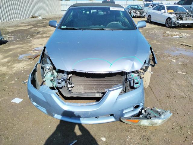 4T1FA38PX7U131297 - 2007 TOYOTA CAMRY SOLA SE BLUE photo 5