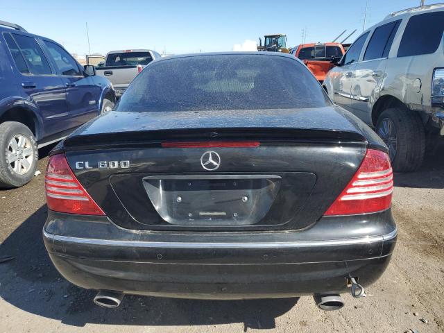 WDBPJ76J24A040129 - 2004 MERCEDES-BENZ CL 600 BLACK photo 6