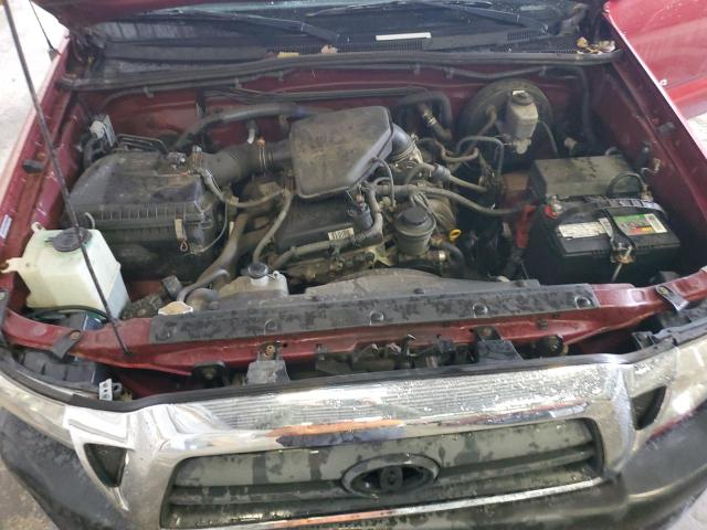 5TENX22N28Z557509 - 2008 TOYOTA TACOMA RED photo 11