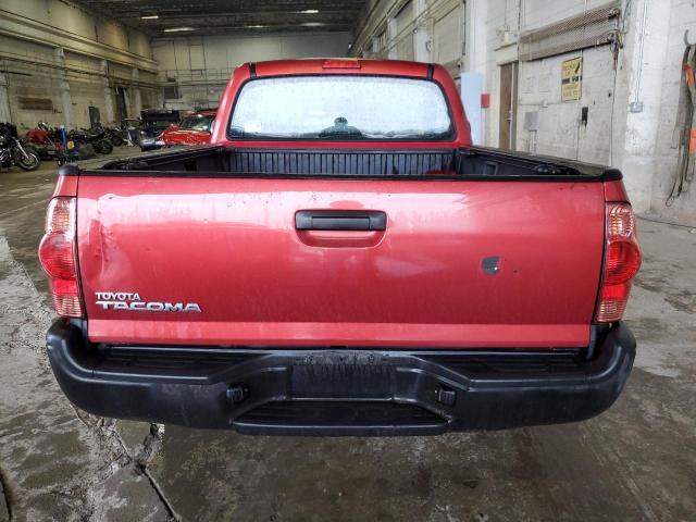 5TENX22N28Z557509 - 2008 TOYOTA TACOMA RED photo 6